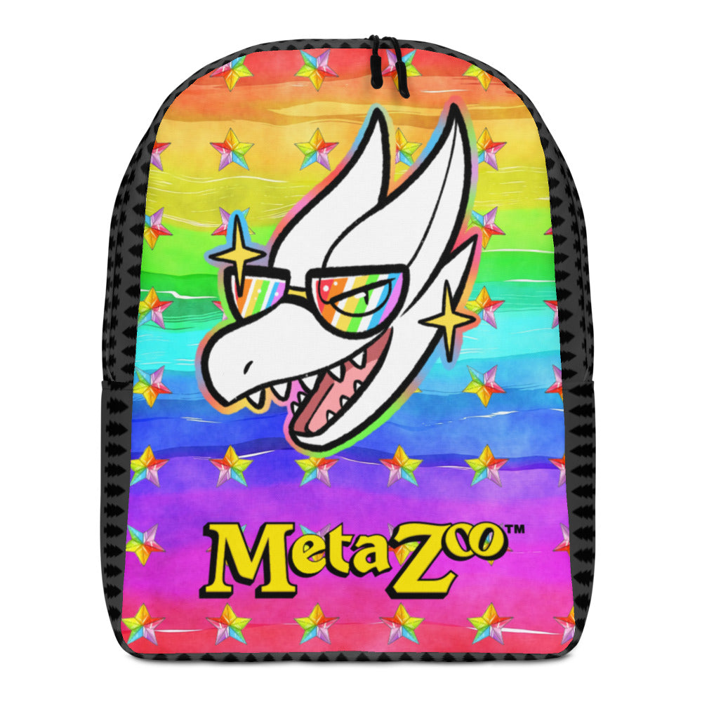 MetaZoo Wilderness Rainbow Dragon Backpack