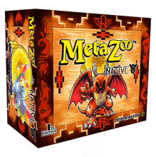 Load image into Gallery viewer, MetaZoo TCG: Native 1st Edition Booster Box Display (36 packs) + FREE 2021 FAN ART BLISTER
