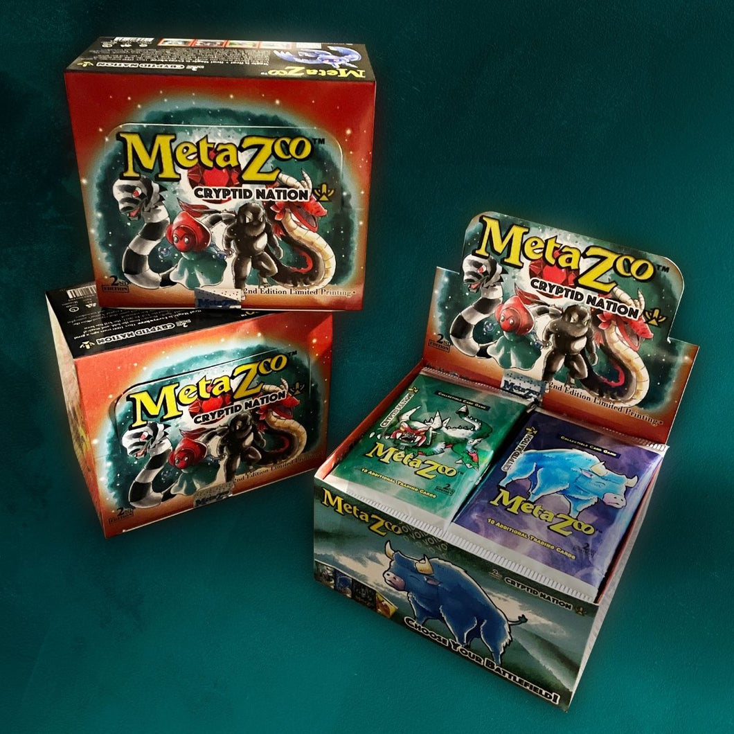 MetaZoo: Cryptid Nation Base Set Booster Box (2nd Edition)