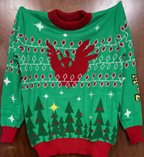 Load image into Gallery viewer, MetaZoo Ugly Christmas Sweater - Mothman

