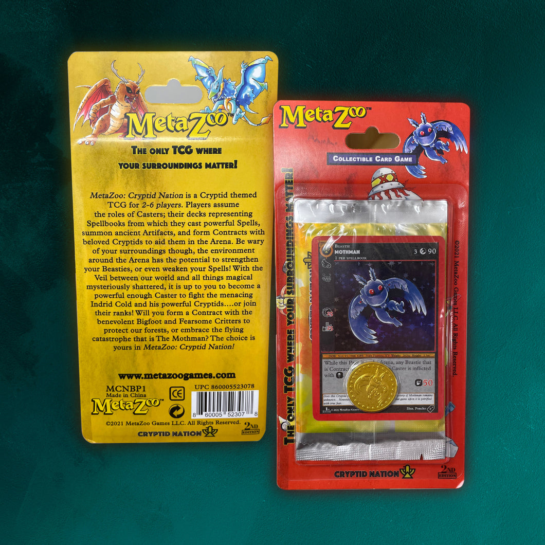 MetaZoo: Cryptid Nation Blister Pack (2nd Edition)