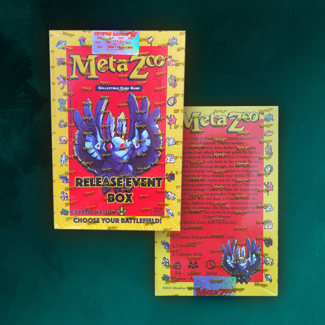 MetaZoo: Cryptid Nation Release Event Box (2nd Edition)
