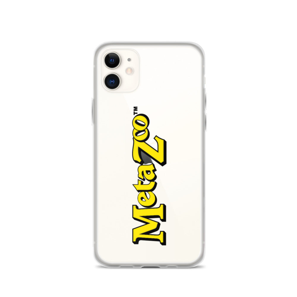 Official MetaZoo Logo iPhone Case