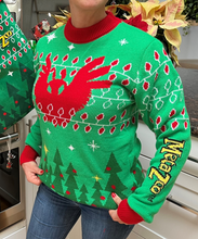 Load image into Gallery viewer, MetaZoo Ugly Christmas Sweater - Mothman
