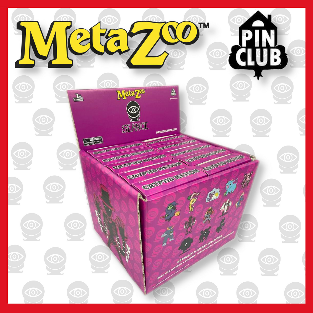 CASE of Seance Blind Box Keychains + Promo Card Set (Pinclub X MetaZoo)