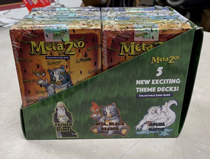 MetaZoo Wilderness Theme Deck Display